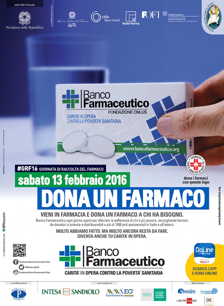 Giornata di raccolta del farmaco